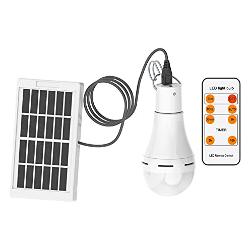 Télécommande et contrôle d'éclairage de voiture 9 W LED à énergie solaire Télécommande & commande d'éclairage de voiture 5 fonctions d'éclairage, minuterie 6000-6500 K We Cover