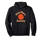 flat mars society felpa con cappuccio