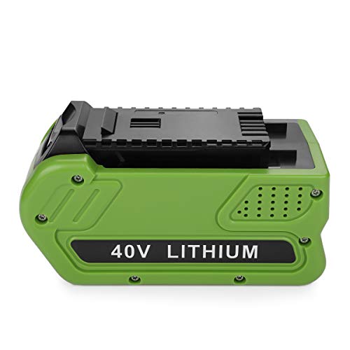 Powilling 40V 5.0Ah Replacement Lithium Battery for GreenWorks 29472 29462 Battery GreenWorks 40V G-MAX Power Tools 29252 20202 22262 25312 25322 20642 22272 27062 21242 (Not for Gen 1)