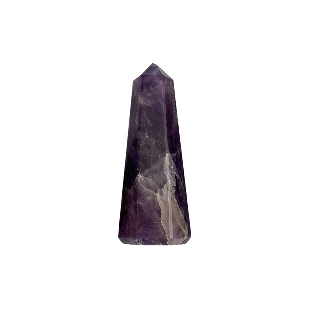 VIE Small Obelisk Tower, 7x2x1cm, Amethyst