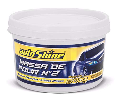 MASSA DE POLIR N°2 BASE AGUA 500G AUTOSHINE