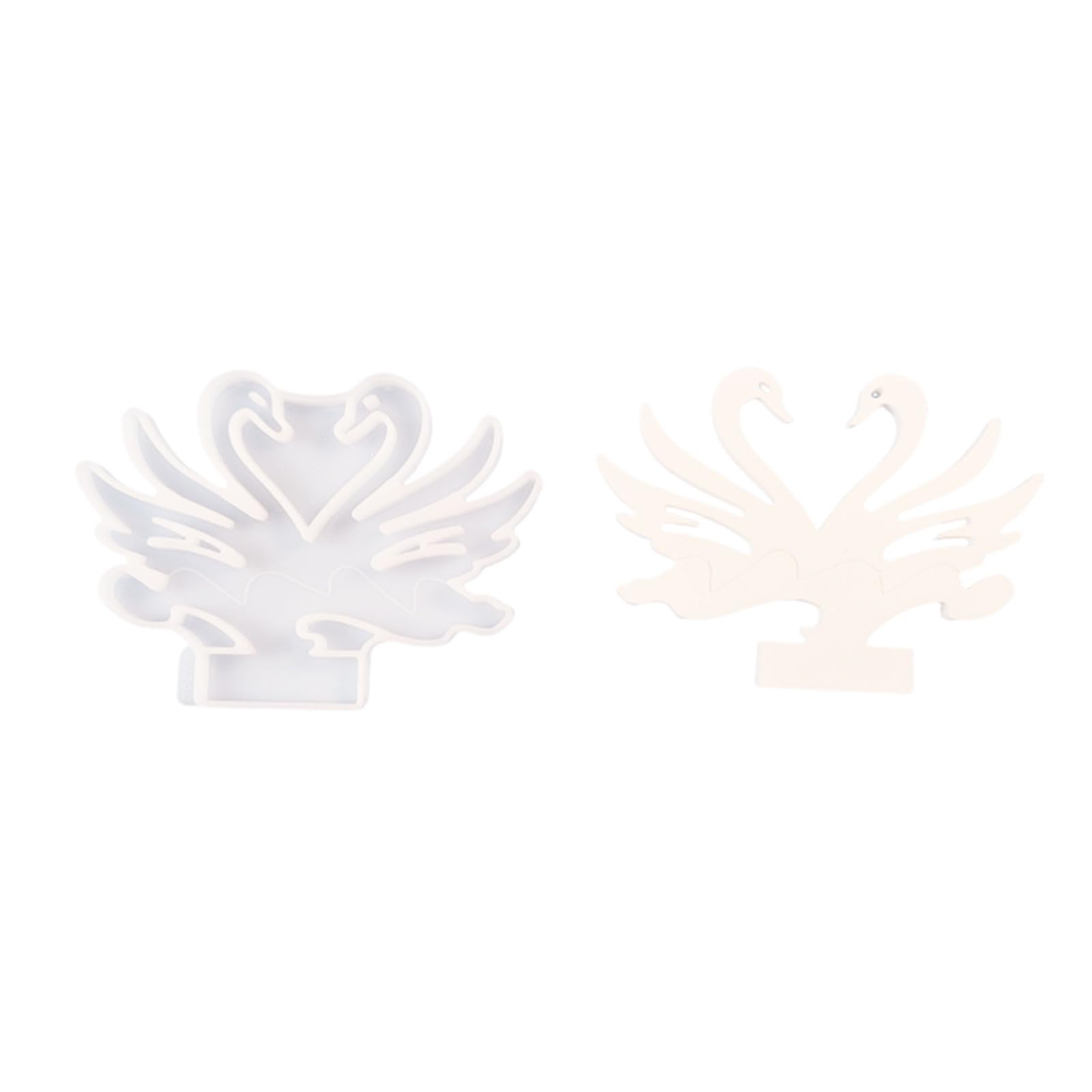 Couple Bird Holder Molds Tealight Holder Base Molds For Tealight Holder Decorations Couple Bird Silicones Molds