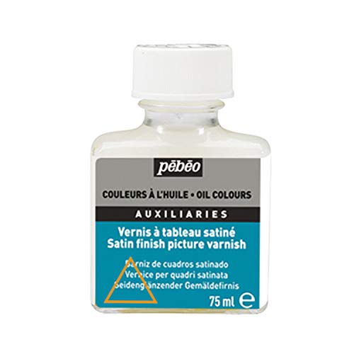 Pébéo – Vernis à Tableau Satiné 75 ML – Vernis Peinture Huile – Vernis Tableau Satiné Pour Protéger Vos Créations – Peinture à l’Huile...