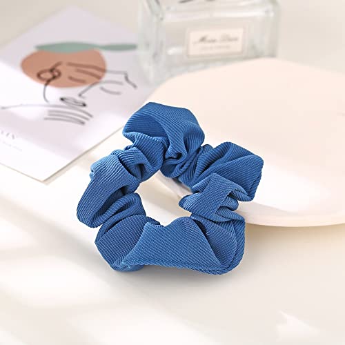 11 Pcs Large Premium Fabric Hair Scrunchies Hair Bands For Women Or Girls Intestine Shaped Hair Tie Elastic Hair Accessories With Gift Bag (11Pcs) #TOP4