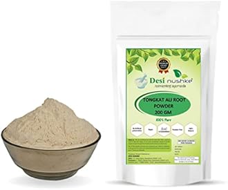 100% Natural Tongkat Ali Root Powder - Longjack - Boost Energy and Immunity - Relieves Stress - For Muscles - Pure & Natural (200 Grams)