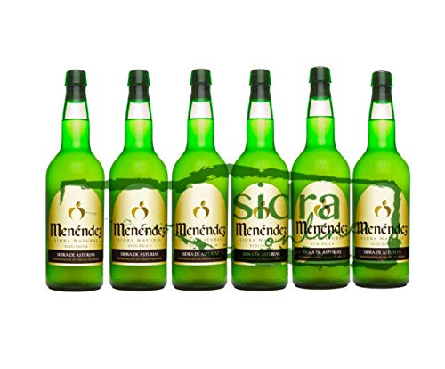 Caja de 6 botellas de sidra ecológica Menéndez