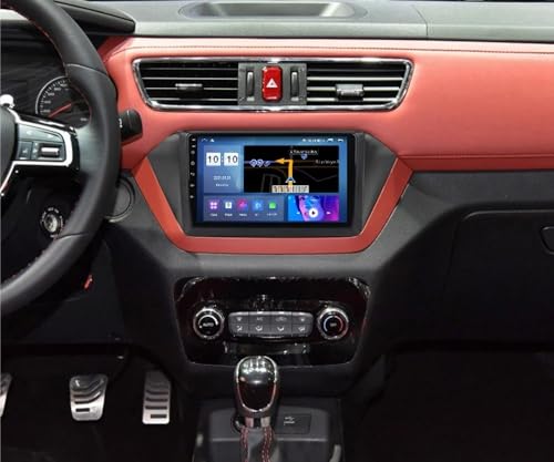 BLNETU Façade D'autoradio Double DIN 10,1 Pouces Cadre Audio Adaptateur Montage Panneau Tableau Bord pour JAC S2 2015-2018 Structures pour Tableaux Bord – vue 4