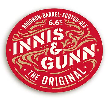 12 x Innis & Gun Whisky Cask Bier - Das Original aus Schottland - Scottish Golden Beer