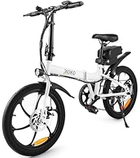 Amazon | RIOKO 【最新発表】電動アシスト自転車 折りたたみ自転車