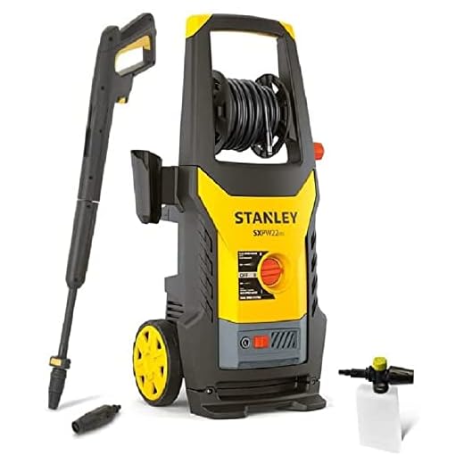 Stanley Hochdruckreiniger SXPW22DSS mit Dual Speed System (2200 W, 160 bar, 460 l/h)