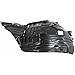 Evan Fischer Fender Liner Front, Driver Side, Front Section Compatible with 2003-2005 Nissan 350Z Plastic Material - NI1250130
