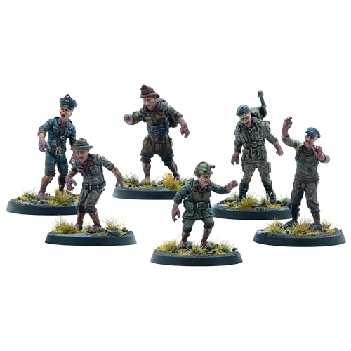 Figurines Fallout Wasteland Warfare Ghoulish Remnants pour remplacer les jetons en carton