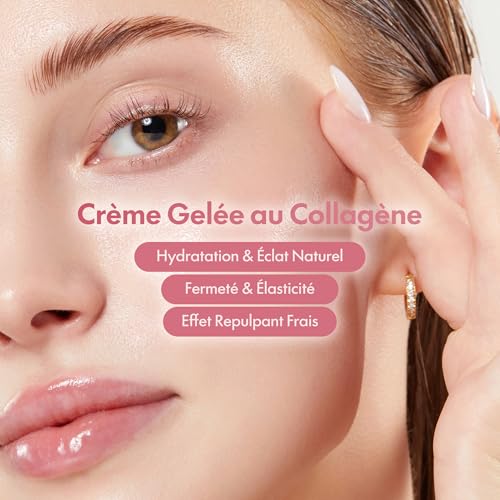 medicube Jelly Cream with Collagen, Niacinamide | Freeze-Dried Hydrolyzed Collagen for Skin Barrier Hydration & 24H Glow | Plumper, Firmer looking skin | 3.71 fl.oz