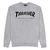  Thrasher Skate Mag Crewneck Grey XXL, Schwarz, L