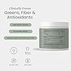 Perelel Synbiotic Greens Powder, Superfood Blend with Fruits, Vegetables, Probiotics, Fiber, Spirulina & Chlorella, Daily Greens Supplement, Soy & Gluten Free, Non GMO, Acai Berry Flavor, 30 Servings