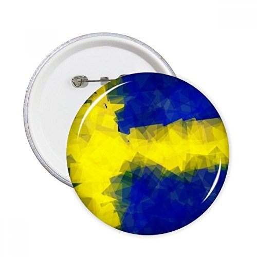 Badge drapeau suédois pour masquer un trou sur un vêtement ou customiser une veste