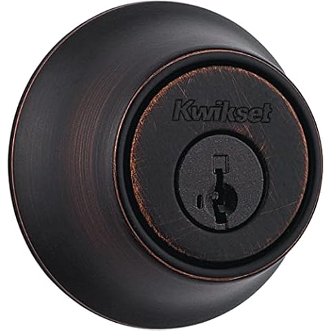 Kwikset 96600-726 Deadbolt with SmartKey Security Cover