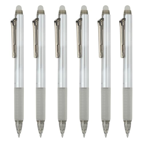 PATIKIL 6Pcs Bolígrafos Gel Borrables 0.5mm