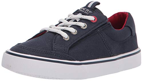 Sperry unisex child Trysail Jr Crib Shoe, Navy, 6 Little Kid US