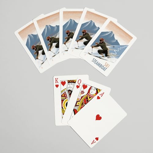 Baraja Póker Lantern Press 52 Cartas Steamboat Colorado miniatura 7