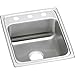 Elkay Lustertone Classic LRAD1720552 Single Bowl Drop-In Stainless Steel ADA Sink