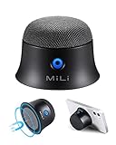 MiLi Pequeño Altavoz Bluetooth magnético portátil, Compatible con Magsafe do iPhone 12/13, Mini Altavoces Bluetooth móviles, Altavoces...