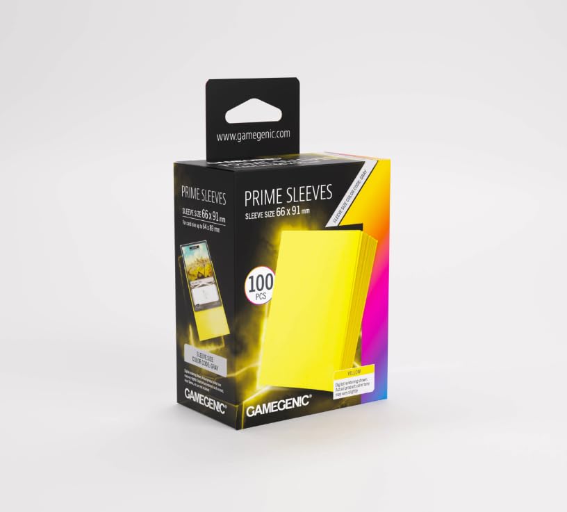 Gamegenic | Unit Gamegenic Prime Sleeves 100 Pack | TCG Accessory