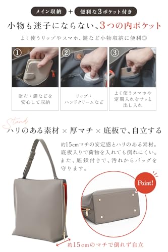 GRAV トートバッグ レディース バケツバッグ の商品画像 6