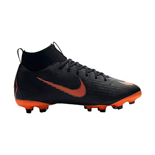 Nike Junior Mercurial Superfly 6 Academy FG Soccer Cleats [Black]