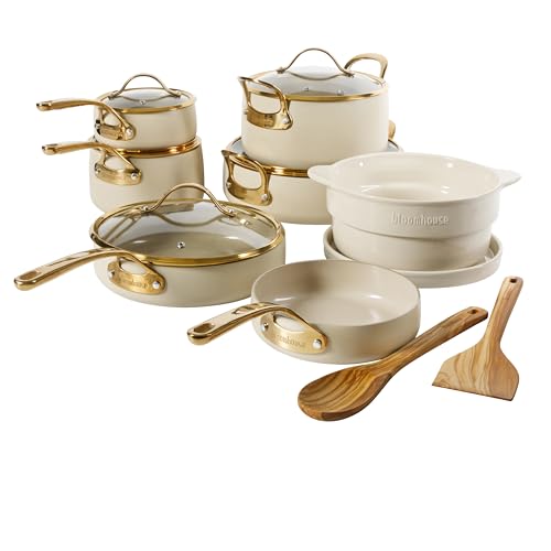 Bloomhouse 15 Piece Pots and Pans Set