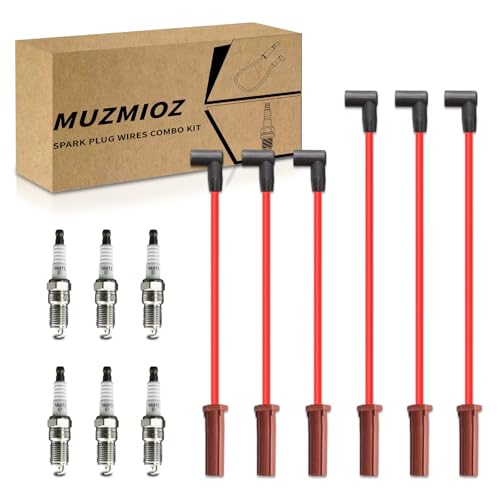 Set of 6 PCS Ignition Spark Plug Wires 51031 RC-GMX085 & 6