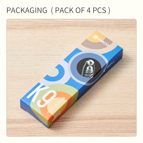 Bolígrafos de gel Kaco K9 punta fina 0.5 mm pack 4 miniatura 6