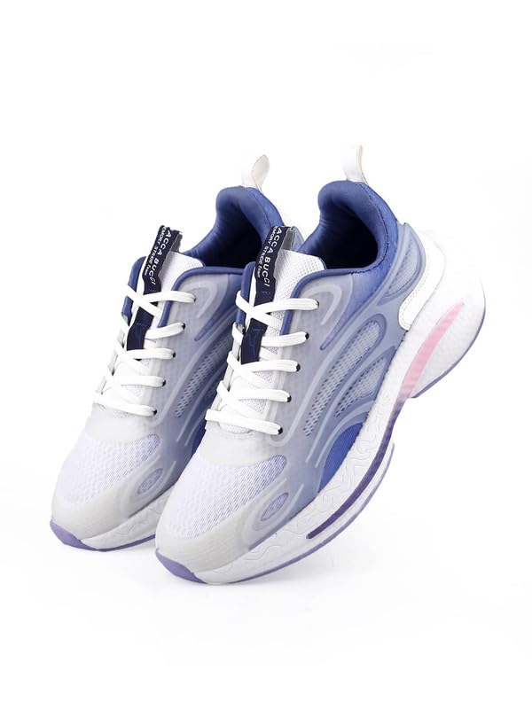 Bacca Bucci Luminara Women's Lightweight Running Shoes with Glow-in-The-Dark Feature - Available in Two Colors, Sizes UK 03-08 6 41YgyreR wL