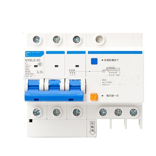 Protection contre les fuites 63A pour interrupteur d'air 3P40A triphasé 32A