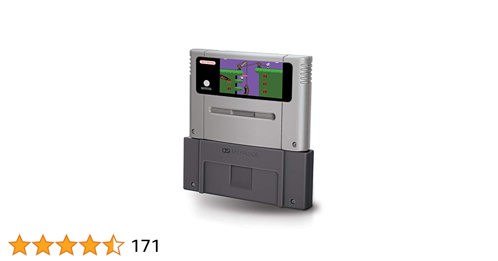 スーパーファミコン Amazon | MyArcade スーパーカートリッジ コンバーター グレー