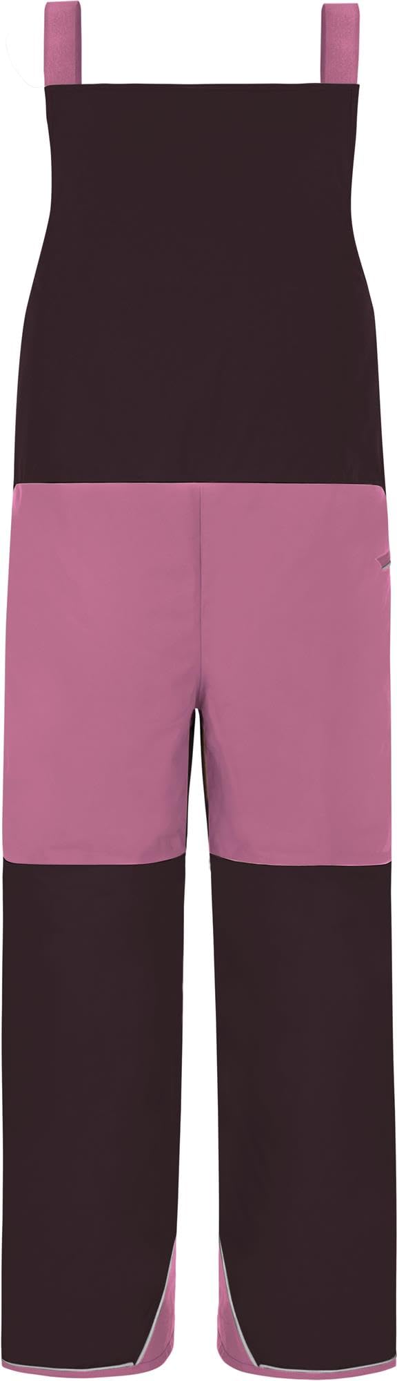 normani Kinder Thermohose Schneehose Winterhose mit Hosenträgern Skihose mit Reißverschlusstaschen und Schneefang