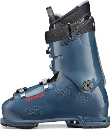 TECNICA Men's C.A.S. Shell Mach Sport Hv High Volume 90 Ski Boots for Intermediate/Advanced Skiers, 25.5