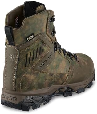 Irish Setter, Pinnacle, Men’s, 9", Waterproof, Insulated 400g, Hunting Boot, Earth Field Camo, 10.5 EE (Wide) | Image 2