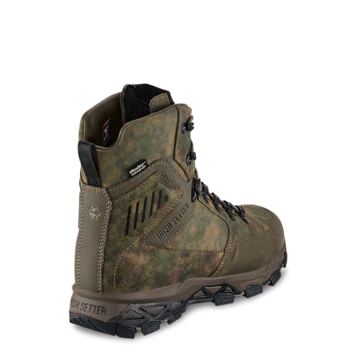 Irish Setter, Pinnacle, Men’s, 9", Waterproof, Insulated 400g, Hunting Boot, Earth Field Camo3