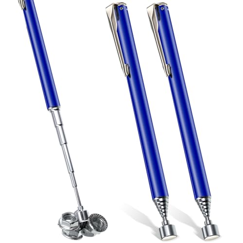 Patelai 2 Pieces Telescoping Magnetic Pick up Tool Grabbers Reacher