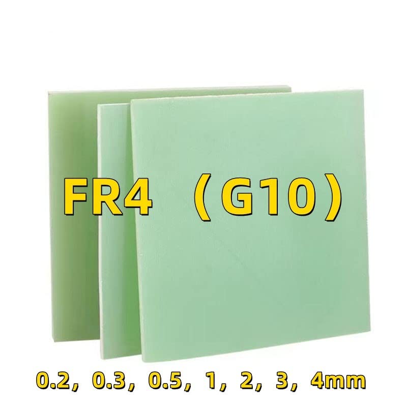 1Pc Sheet Water-Green Epoxy Plate 3240 FR-4 Epoxy Resin Board Fiber 3D(330MM x 330MM,0.3mm)