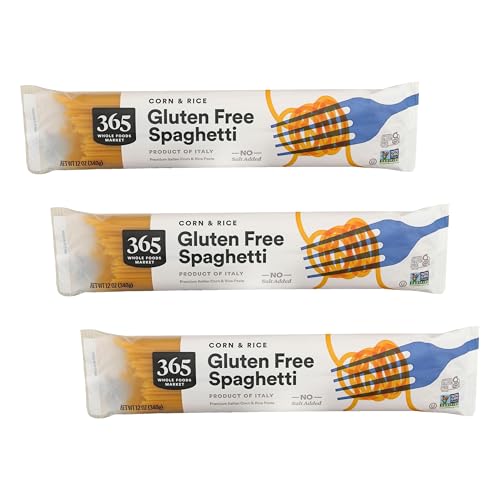 Image of 365 by Whole Foods Market, Corn & Rice Spaghetti, 12 Ounce (Pack of 3)