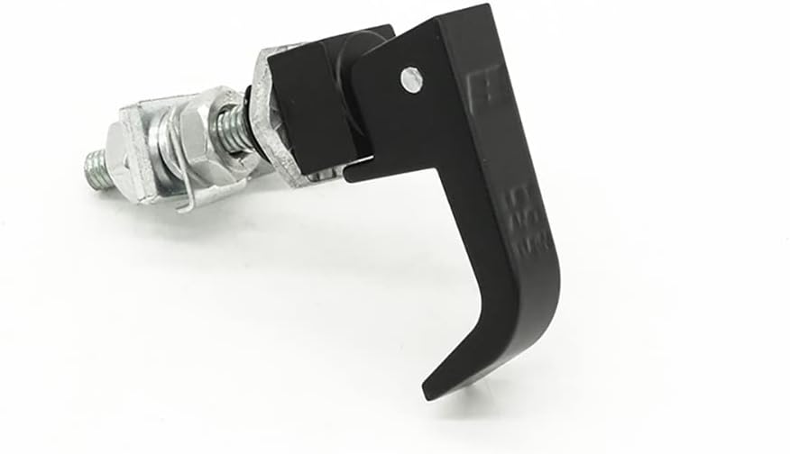 Powder Coated Lift and Turn Compression Latch, Adjustable Grip Turn Latch，L-Shaped Handle Pull-Type Tight Lock (8 Pcs)