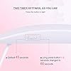 Aokitec-Mini-UV-LED-Nail-Lamp-Portable-Gel-Light-Mouse-Shape-Pocket-Size-Nail-Dryer-with-USB-Cable-for-All-Gel-PolishWhite Aokitec UV LED Nail Lamp - UV Light for Nails Portable LED Nail Dryer for Curing All Kinds of UV Nail Gels Nail Glue Gel Nail Polish Small but High Efficient for Salon Use Home DIY, White