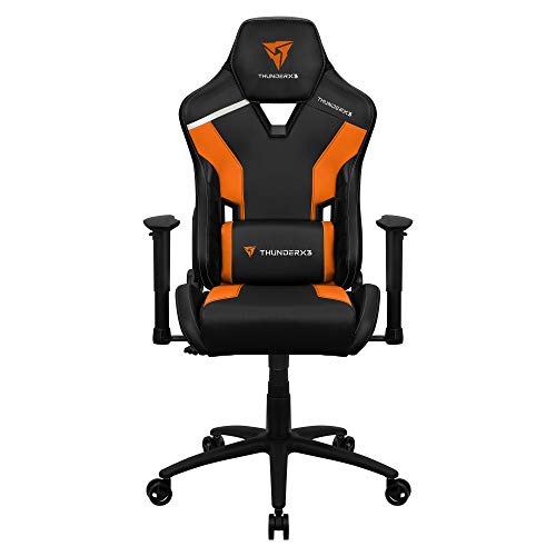 ThunderX3-TC3BO-Silla-Gaming-Ergonomica-Cojines-Acolchados-Air-Tech-Naranja