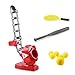 N / A Juego de Lanzador Exterior automático de béisbol, Altura Ajustable, Lanzador de Bolas al Aire Libre, Juguetes educativos para niños de 6 a 12 niños y niñas