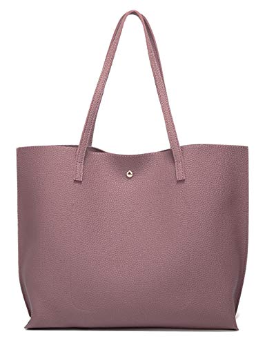 Image of Dreubea Women's Soft Faux Leather Tote Shoulder Bag from, Big Capacity Tassel Handbag
