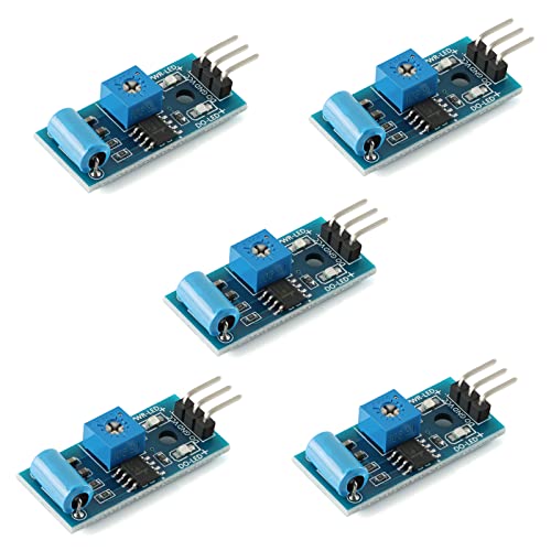 EC Buying 5Pcs SW-420 Vibration Sensor Module Vibration Switch Alarm