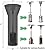 SIRUITON Patio Heater Covers with Zipper and Air Vent,Waterproof,Dustproof,Wind-Resistant,UV-Resistant,Snow-Resistant,?87" Height x 33" Dome x 19" Base, 420D Grey?