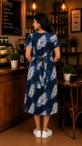 Image of Maternity Feeding Maxi Dress with Pockets, Green Butterfly Print, Zipless Long Pregnancy Gown, Pre & Post Maternity Wear Ankle Length